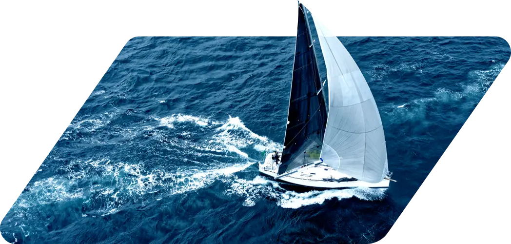 Yacht in Ocean